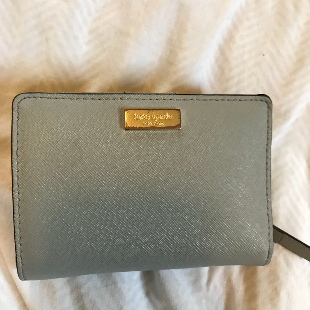 Gray Kate Spade Laurel Way Wallet